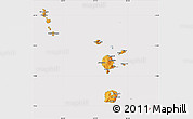 Political Map of Torba, cropped outside