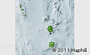 Satellite Map of Torba, lighten