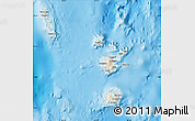 Shaded Relief Map of Torba, single color outside