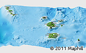 Satellite Panoramic Map of Torba, physical outside