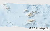 Shaded Relief Panoramic Map of Torba, lighten