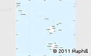Classic Style Simple Map of Torba