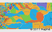 Political Map of Apure
