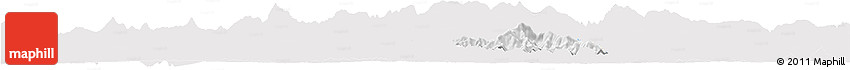 Silver Style Horizon Map of Zamora, single color outside