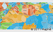 Political Shades Map of Barinas