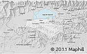 Silver Style 3D Map of Carlos Arevalo