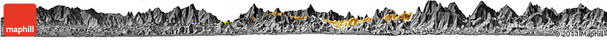 Physical Horizon Map of Carlos Arevalo, darken, desaturated Physical Horizon Map of Carlos Arevalo, darken, desaturated