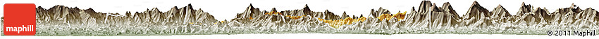 Physical Horizon Map of Carlos Arevalo, semi-desaturated Physical Horizon Map of Carlos Arevalo, semi-desaturated