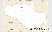 Classic Style Simple Map of Carlos Arevalo