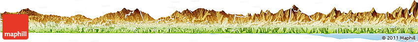 Physical Horizon Map of Montalban