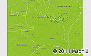 Physical 3D Map of Girardot