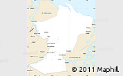 Classic Style Simple Map of Tucupita