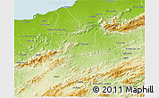 Physical 3D Map of Democracia