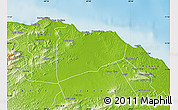 Physical Map of Piritu