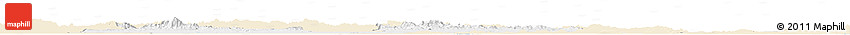 Classic Style Horizon Map of Guarico, single color outside