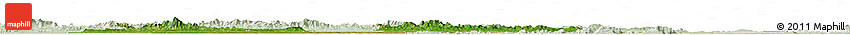 Satellite Horizon Map of Guarico, lighten