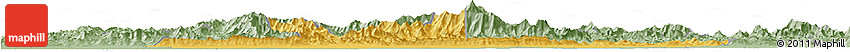 Savanna Style Horizon Map of Ortiz