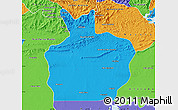 Political Map of Ortiz