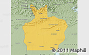 Savanna Style Map of Ortiz