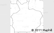 Blank Simple Map of Ortiz, no labels