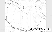 Blank Simple Map of Guarico, no labels