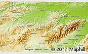 Physical 3D Map of Crespo