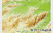 Physical Map of Crespo
