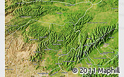 Satellite Map of Crespo