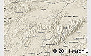 Shaded Relief Map of Crespo