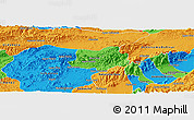 Political Panoramic Map of Crespo