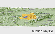 Savanna Style Panoramic Map of Crespo