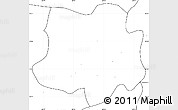 Blank Simple Map of Crespo, no labels