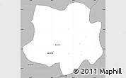 Gray Simple Map of Crespo