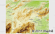 Physical 3D Map of Iribarren