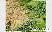 Satellite 3D Map of Iribarren