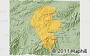 Savanna Style 3D Map of Iribarren