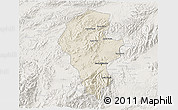 Shaded Relief 3D Map of Iribarren, lighten