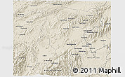 Shaded Relief 3D Map of Iribarren