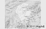 Silver Style 3D Map of Iribarren