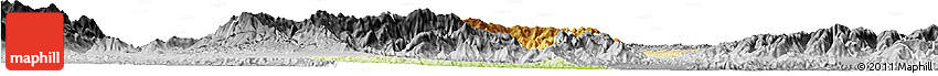 Physical Horizon Map of Iribarren, desaturated