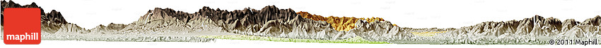 Physical Horizon Map of Iribarren, semi-desaturated