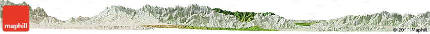 Satellite Horizon Map of Iribarren, lighten