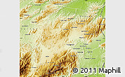 Physical Map of Iribarren