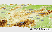Physical Panoramic Map of Iribarren