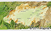 Physical 3D Map of Torres, satellite outside