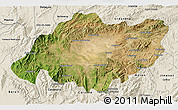 Satellite 3D Map of Torres, shaded relief outside