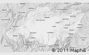 Silver Style 3D Map of Torres