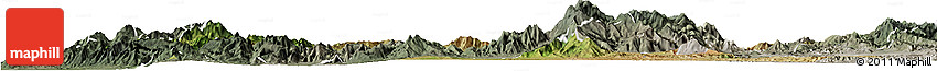 Satellite Horizon Map of Torres, semi-desaturated Satellite Horizon Map of Torres, semi-desaturated