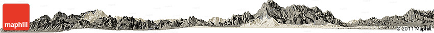 Shaded Relief Horizon Map of Torres, darken Shaded Relief Horizon Map of Torres, darken