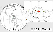 Blank Location Map of Torres